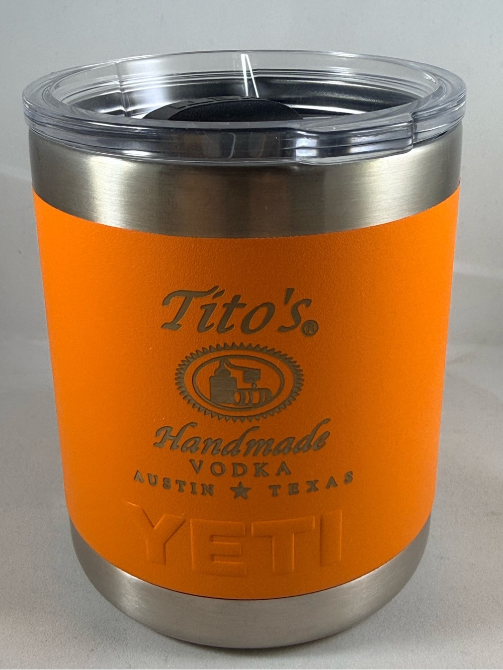 YETI 10 OZ Lowball KCO Rambler - Titos Collaboration
